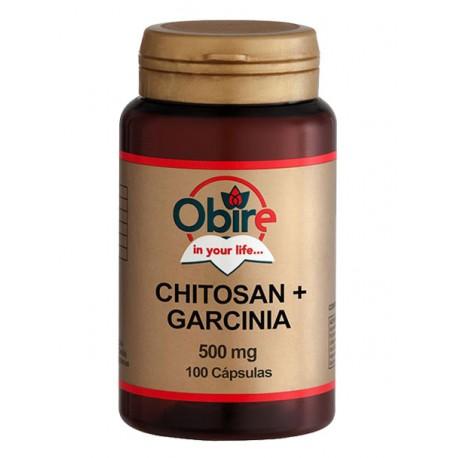 Chitosan y Garcinia 450 mg Obire, 100 cápsulas
