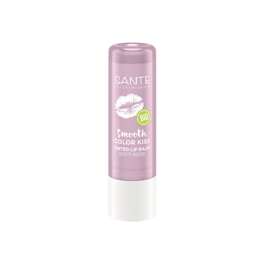 Bálsamo labial color kiss 04 Soft Rose, Sante
