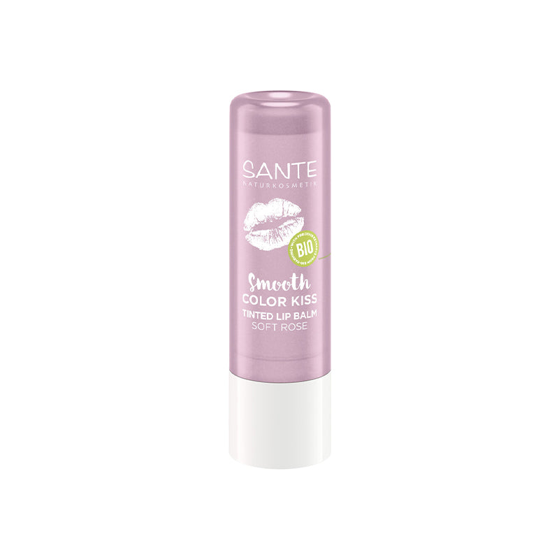 Bálsamo labial color kiss 04 Soft Rose, Sante