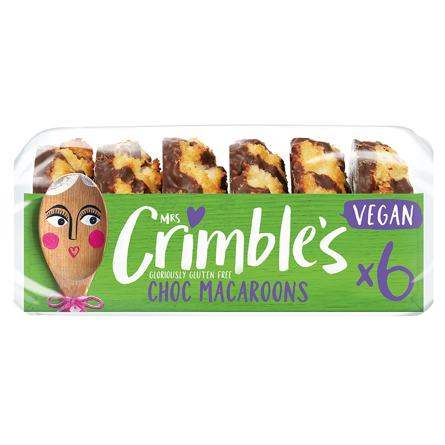 Galletas Veganas de Chocolate Sin gluten195 g Mrs Crimbles