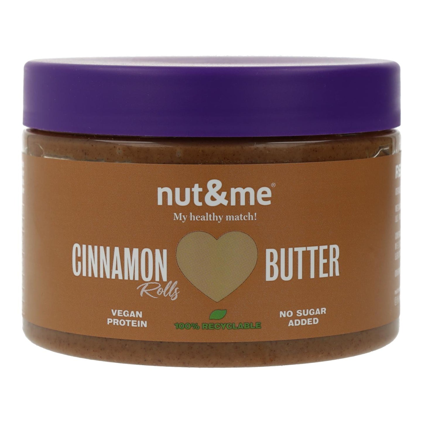 Crema de pecanas Cinnamon Roll de nueces y almendras Nut&Me 250 gr_