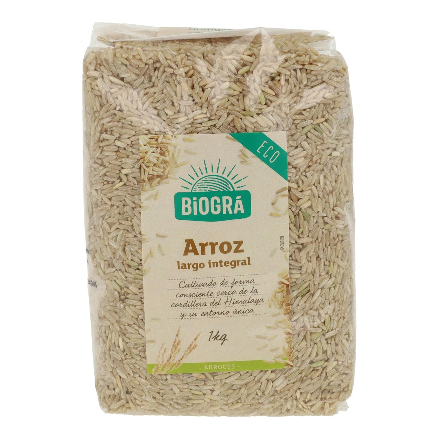 Arroz Integral Grano Largo Bio 500 g Biográ