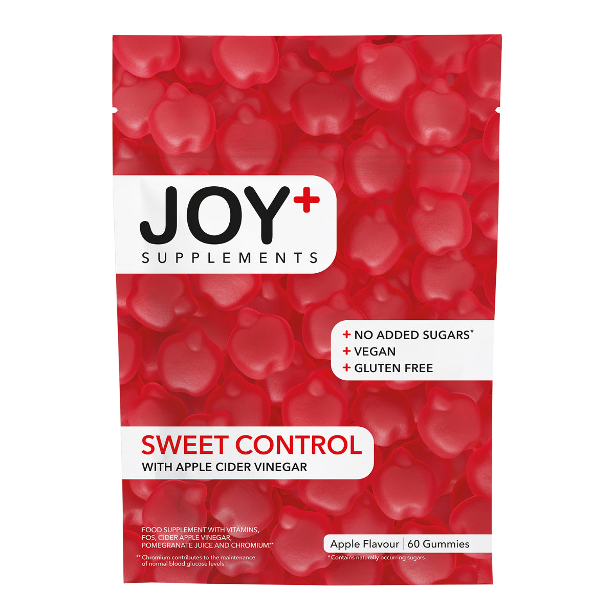 Gummies Sweet Control con Vinagre Manzana JOY+ 60 uds