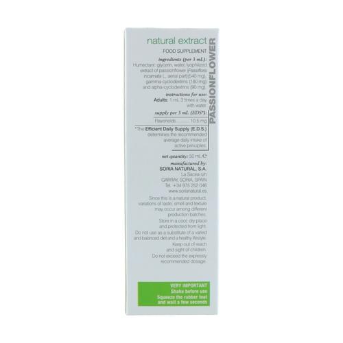 Extracto de Pasiflora XXI Soria Natural, 50 ml