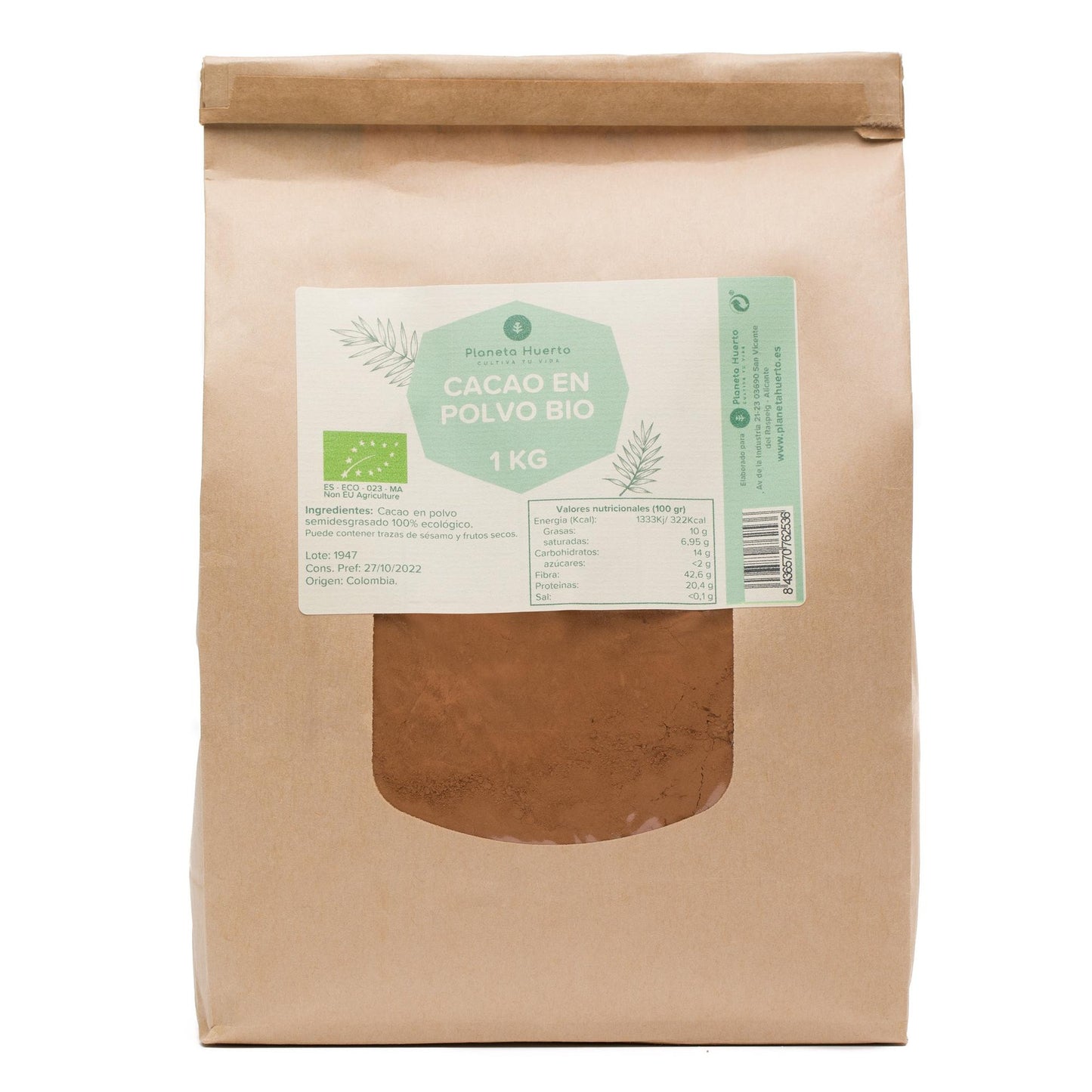 Gotas de Algarroba ECO Planeta Huerto 200 g