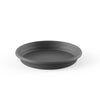 Plato maceta terra color antracita D 12 x 1,8