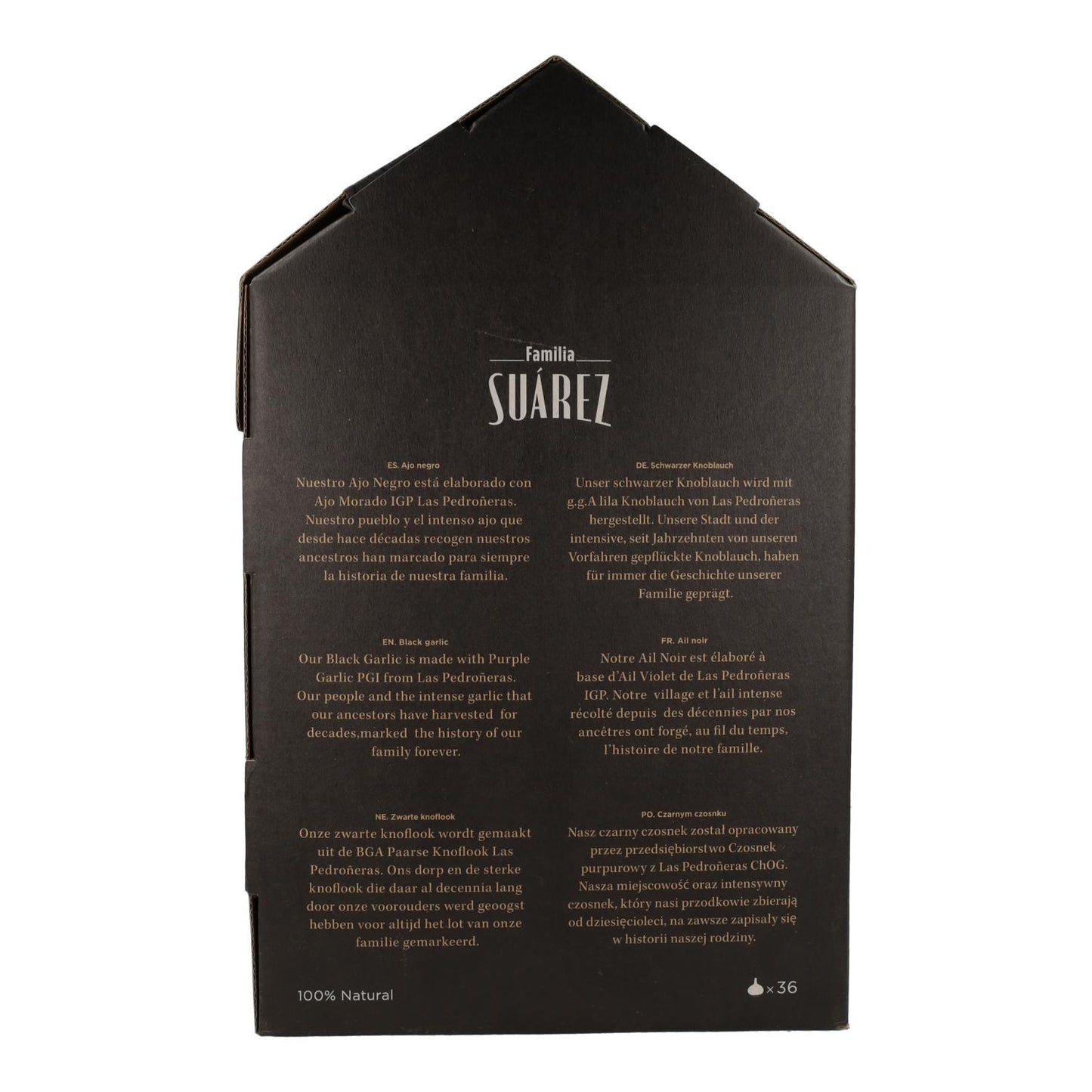 Ajo negro de las Pedroñeras D.O. 1 kg