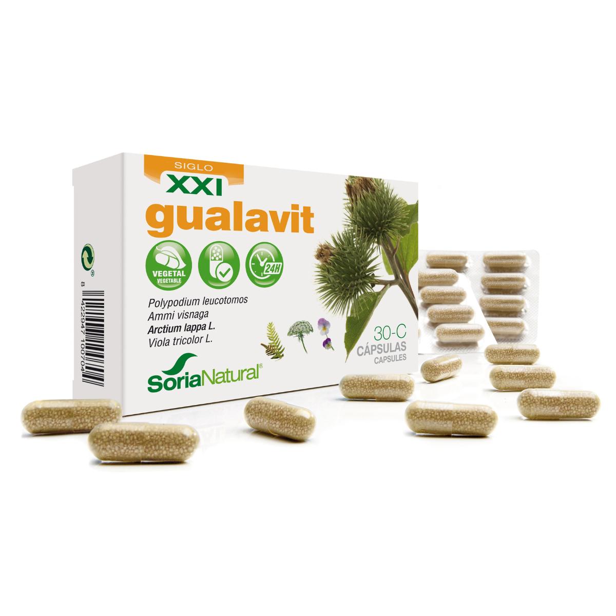 30-C Gualavit Soria Natural, 60 cápsulas