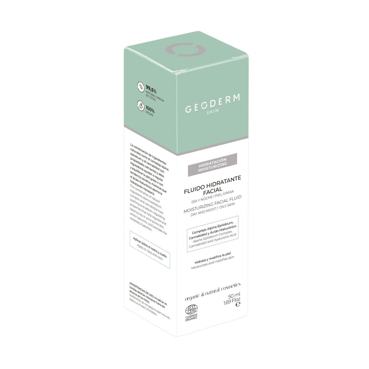 Fluido Hidratante Facial piel grasa Geoderm 50 ml