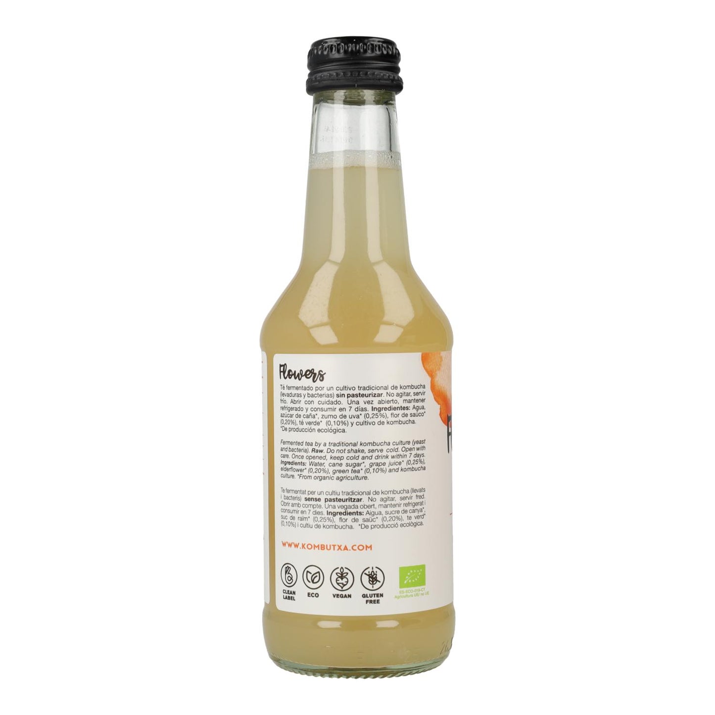 Té Kombucha Flowers Kombutxa 250 ml