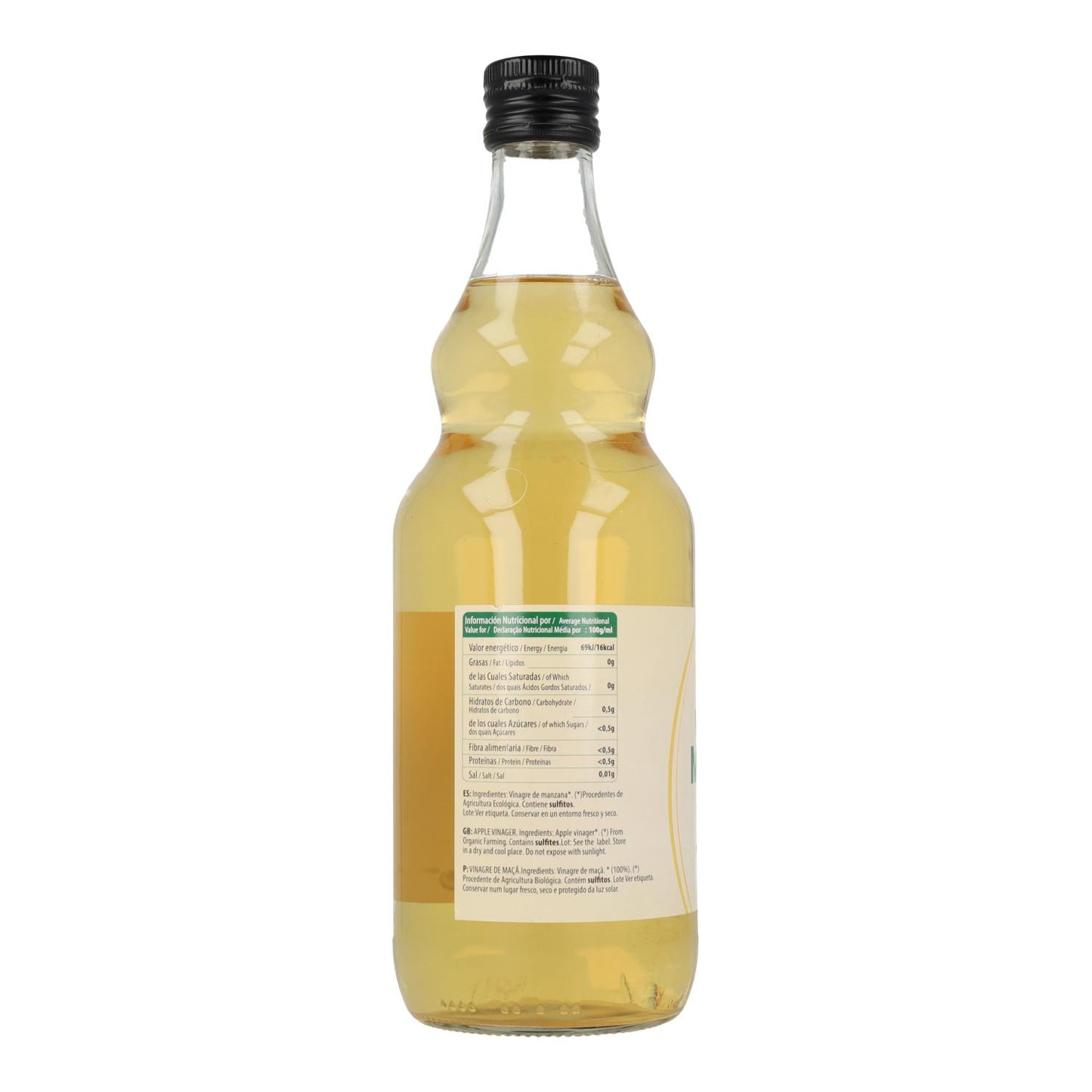 Vinagre de manzana bio Sol Natural 750 ml