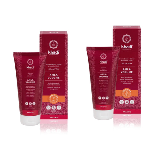 Pack 2x Champú Amla Volumen, Khadi, 200ml