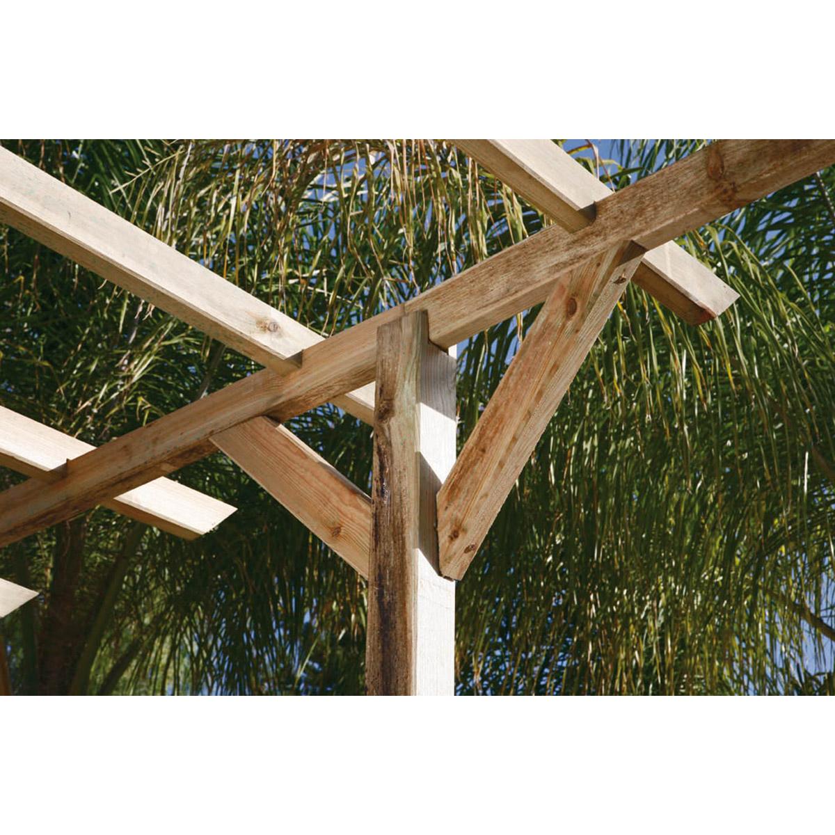 Kit Pergola 4 x 3,60 m Postes 12x12