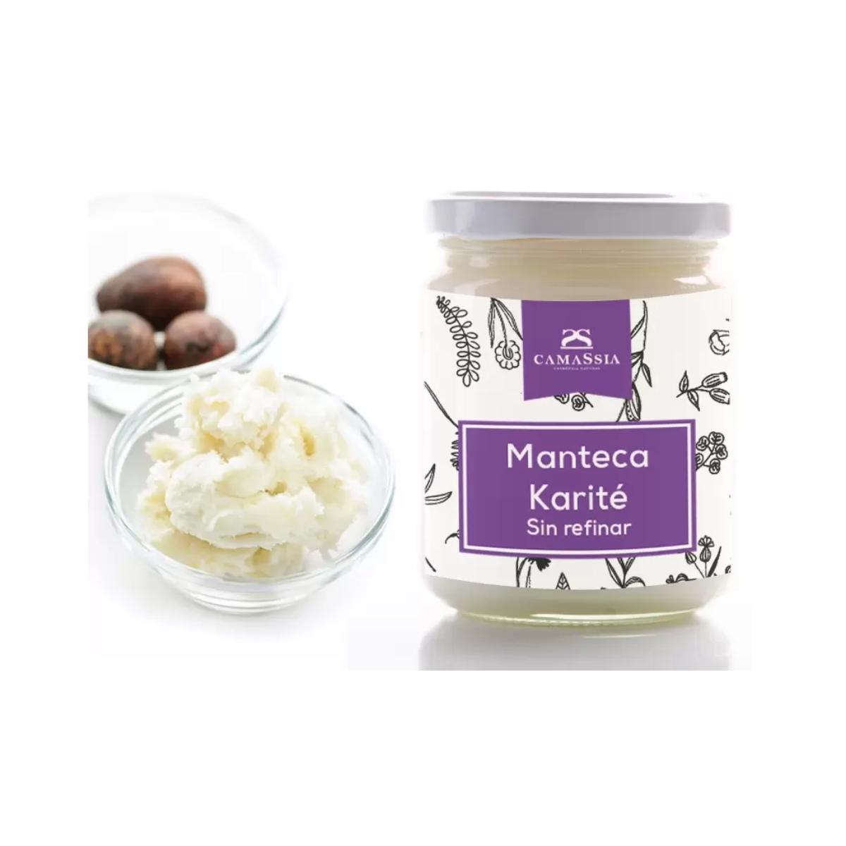 Manteca Karité sin refinar, 250ml. Camassia