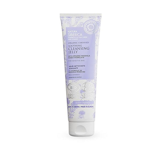 Gelatina Limpiadora Calmante para Piel Sensible Certificada Orgánica Natura Siberica 140 ml