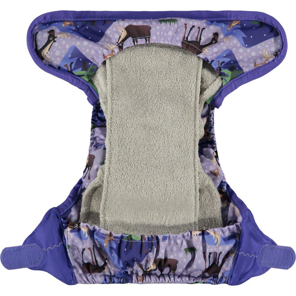 Pañal de tela Pop-in Bambu Moose Velcro Close Parent