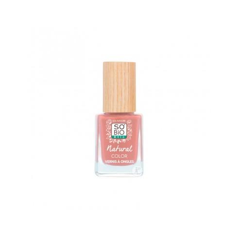 Esmalte uñas - 45 Rose Pivoine So'Bio 11 ml
