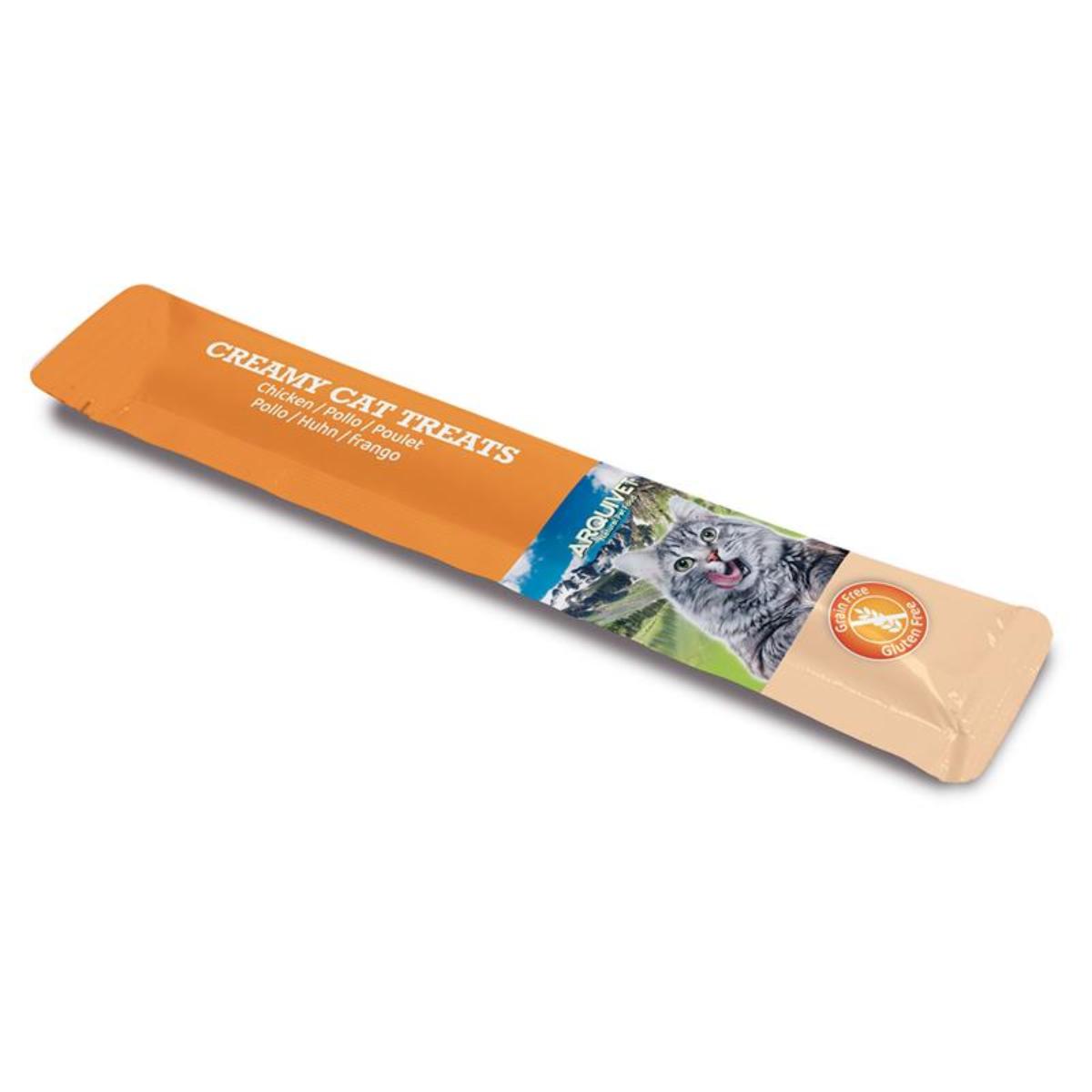 Creamy Cat Treats Snack cremoso de Pollo Arquivet 5x14 g