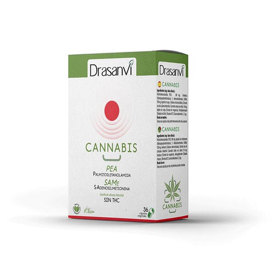 Cannabis D Rojo 36 capsulas 663 mg Drasanvi