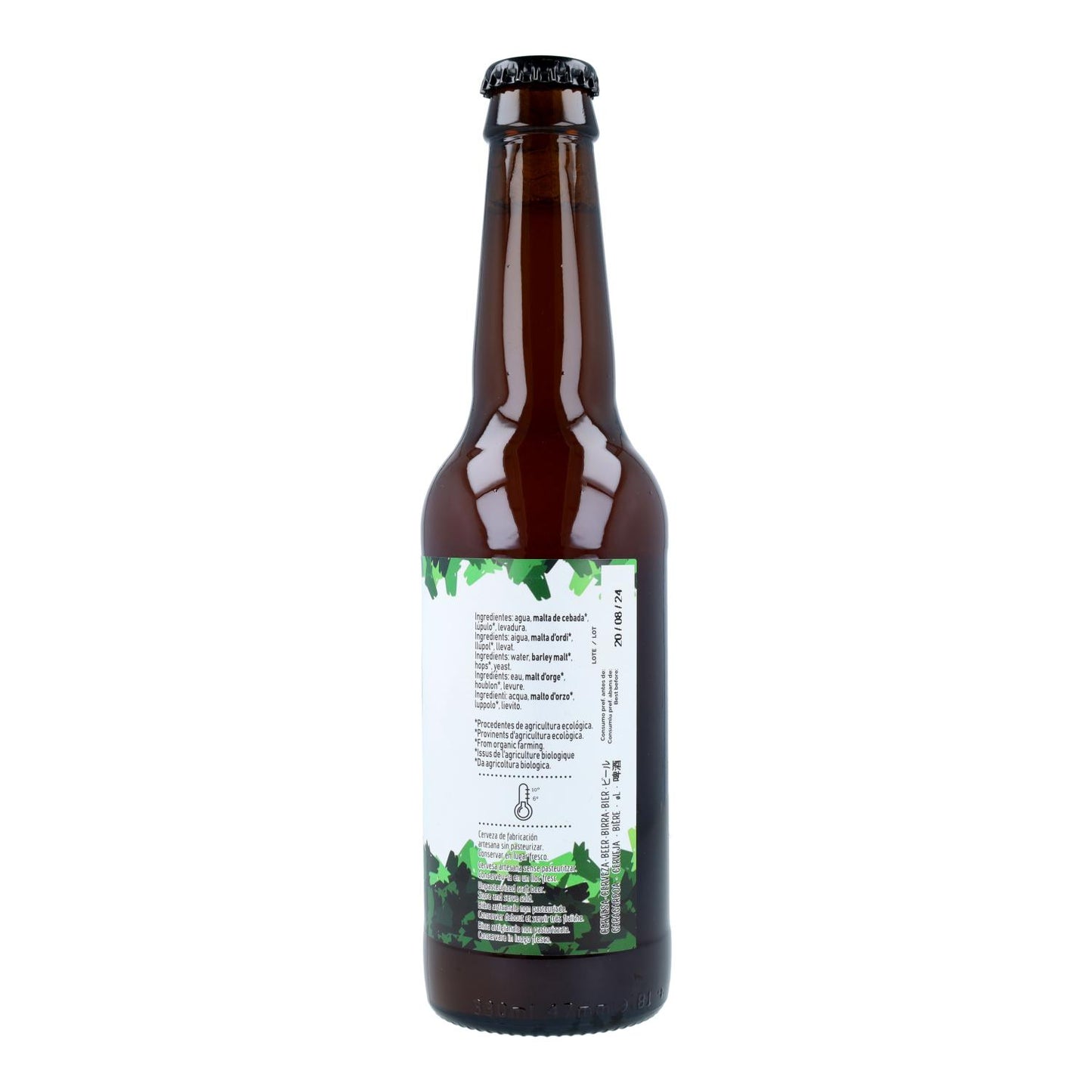 Cerveza Lluna Mald'Ipa con gluten Cerveses Lluna 33cl