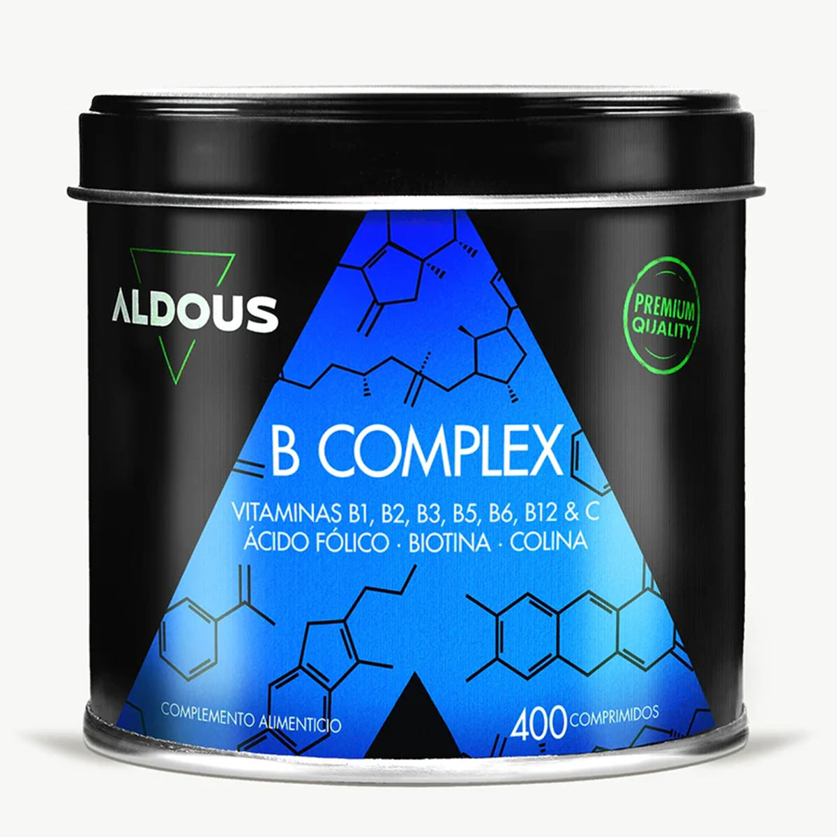 Vitamina B Complex + Vitamina C Aldous 400 Comprimidos