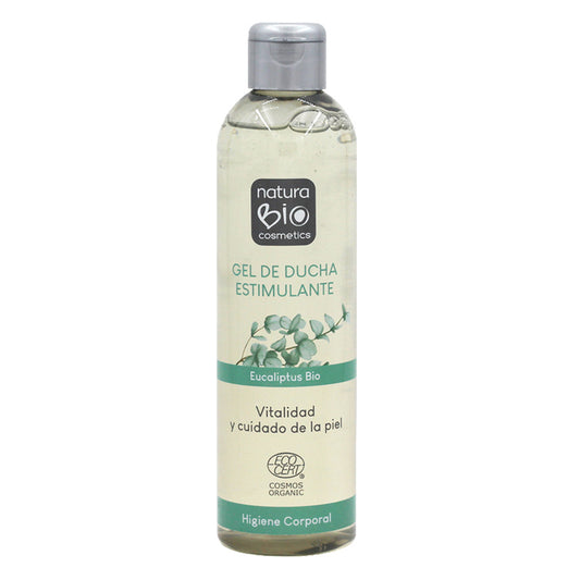 Gel Ducha Estimulante Eucaliptus Bio, NaturaBio Cosmetics, 250 ml