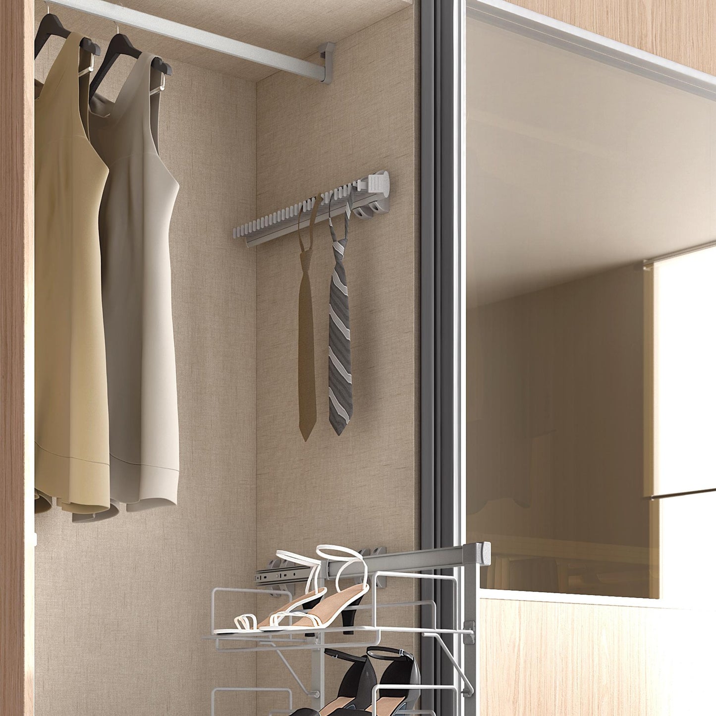 Corbatero lateral extraíble Keeper