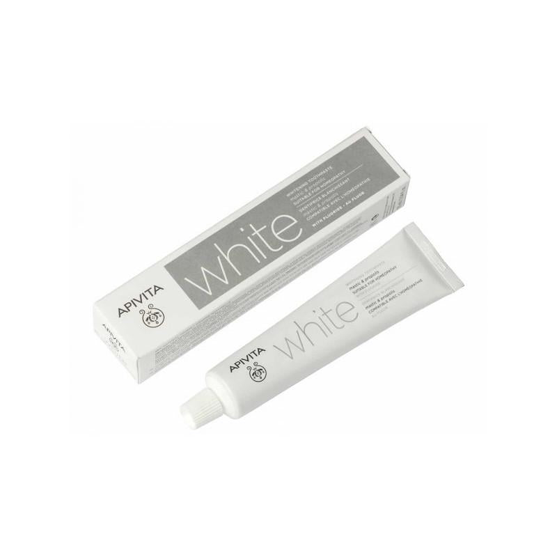 Crema dental Blaqueadora con MáStica y propóleo Apivita