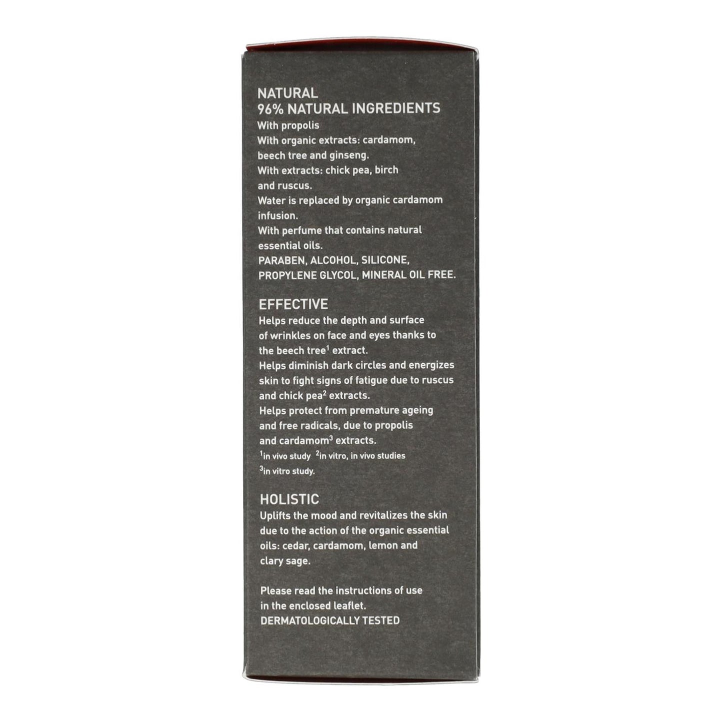 Crema Antiarrugas -Antifatiga Facial y Ojos con Cardamomo y Propóleo Apivita 50 ml para Hombre