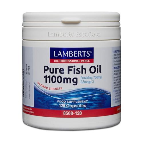 Aceite de Pescado Puro, Lamberts 60 cápsulas
