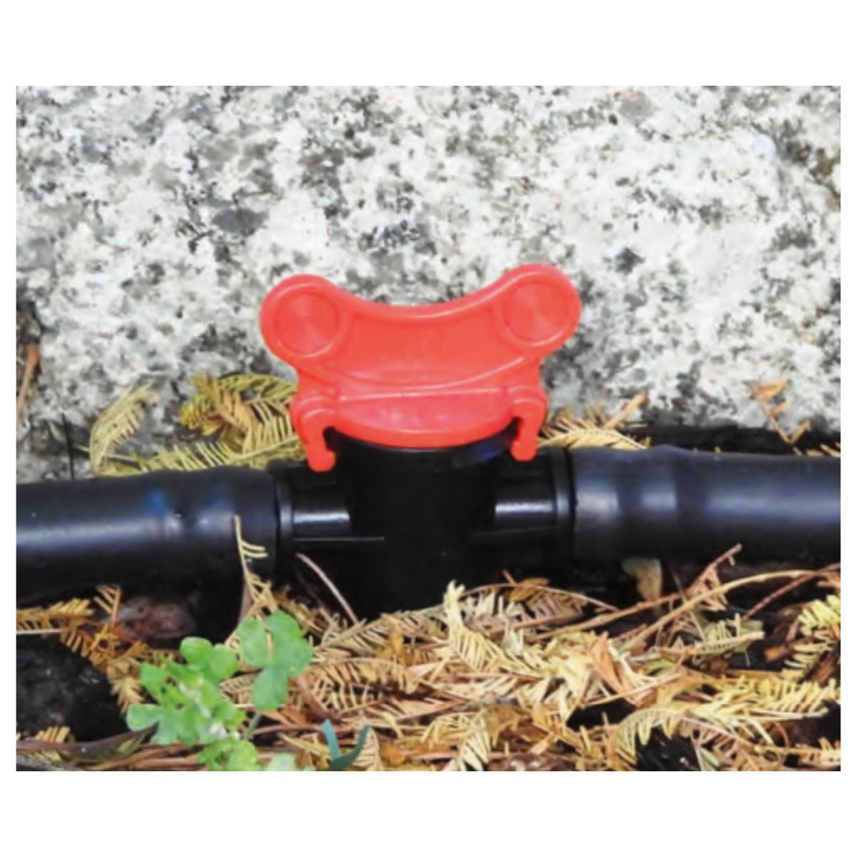 Válvula de cierre 16 mm Planeta Huerto 10 unidades