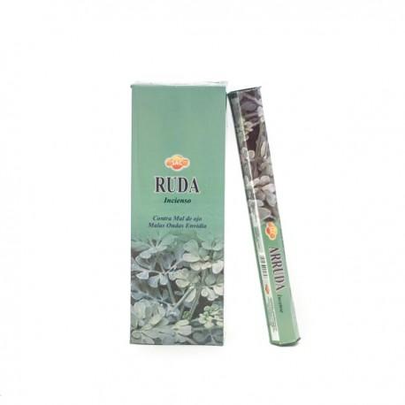 Incienso ruda hexagonal Sac y Satya