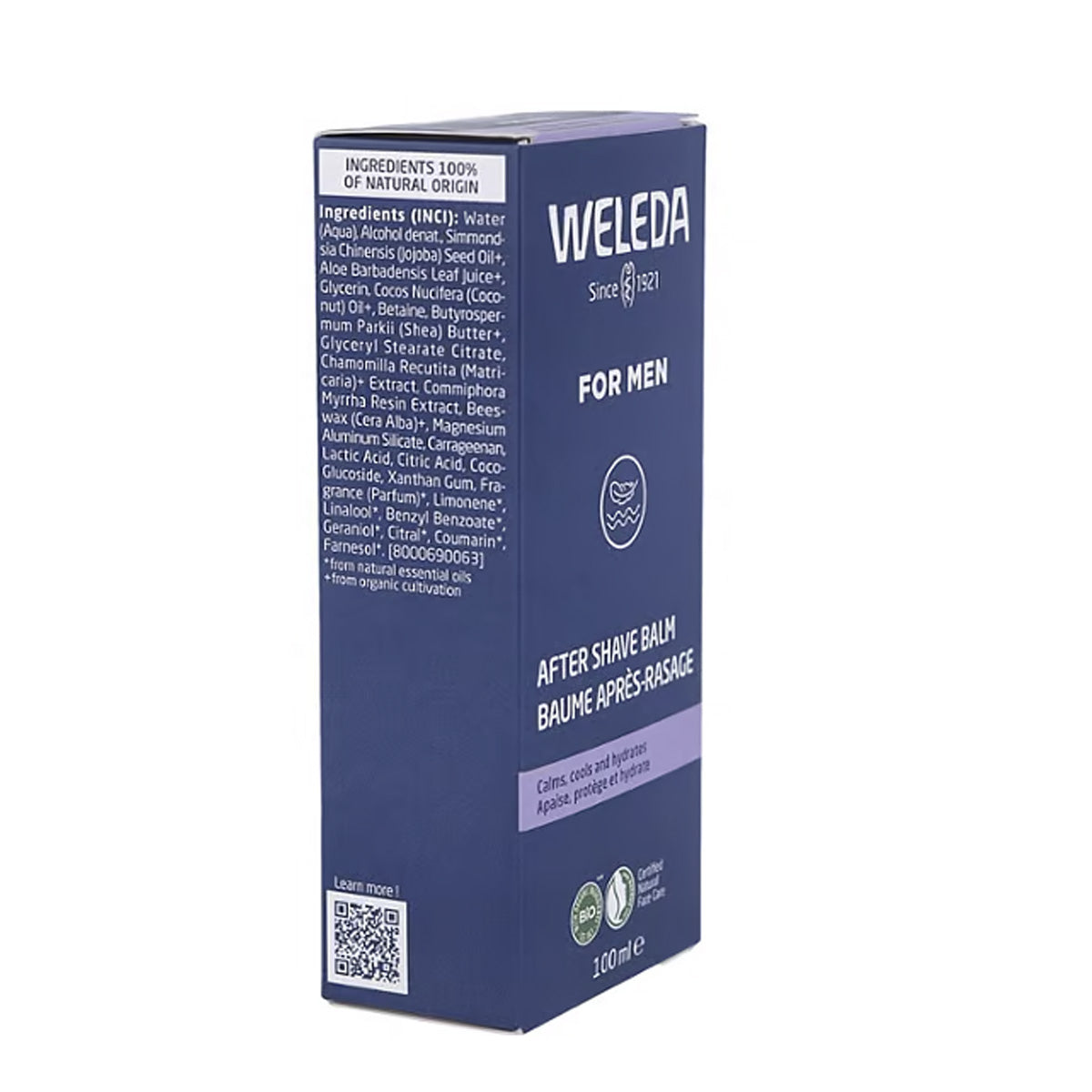 Bálsamo para el afeitado Weleda, 100 ml