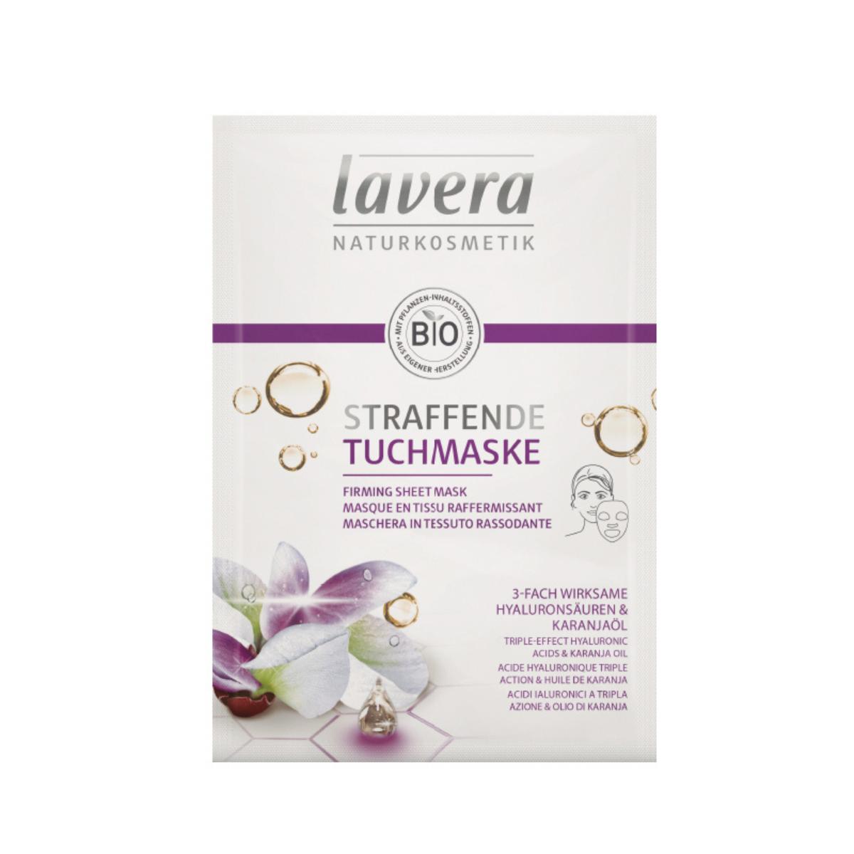Mascarilla facial reafirmante, Lavera 21 ml