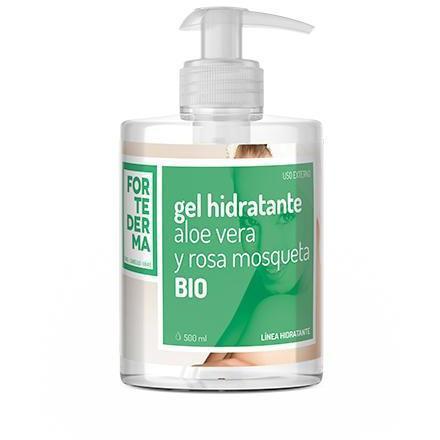 Gel Hidratante Aloe Vera+Rosa Mosqueta 500 Ml Herbora
