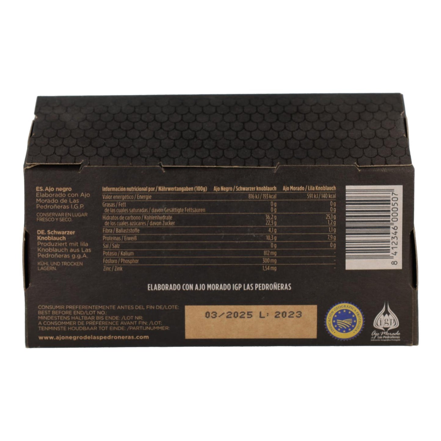 Ajo Negro IGP de las Pedroñeras (2 cabezas)