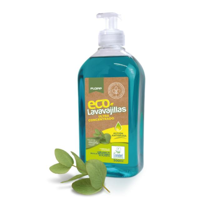 Lavavajillas ECO manual con pulsador Flopp 500ml