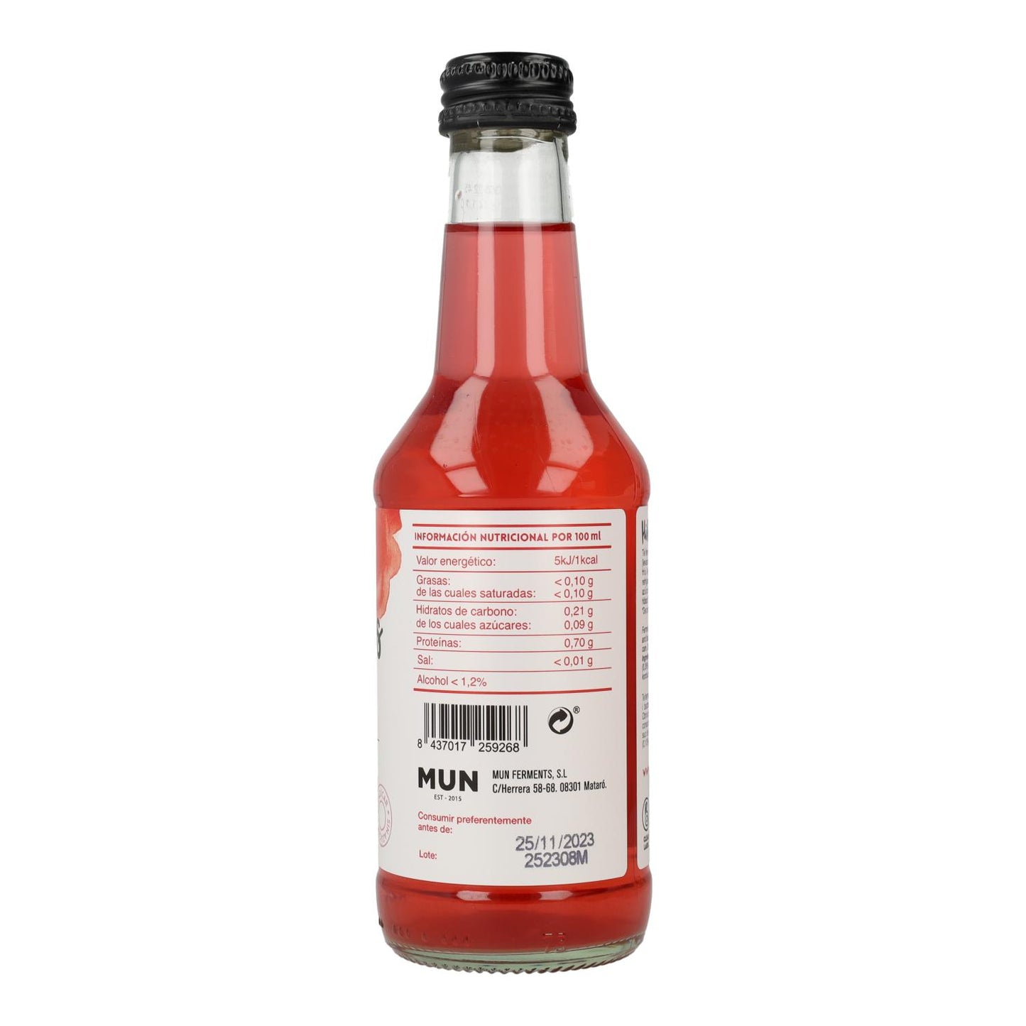 Té Kombucha Hibiscus Kombutxa