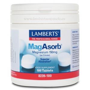 MagAsorb Lamberts 180 tabletas