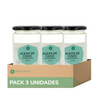Pack 3xAceite de coco desodorizado ECO Planeta Huerto 500 ml