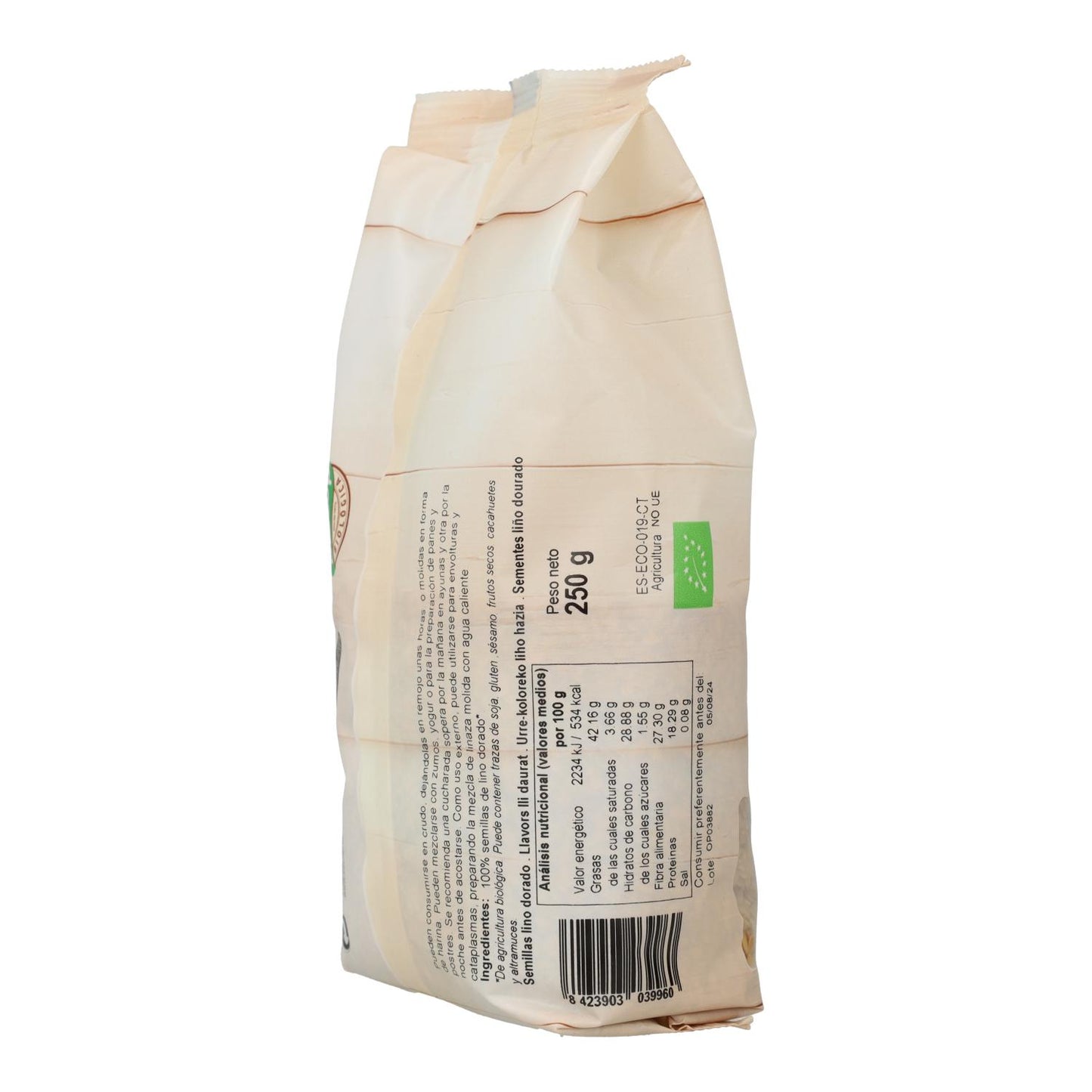 Semillas Lino Dorado Biocop