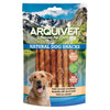Snack natural para perros  Twist de pato enrollado Arquivet 13cm   100gr