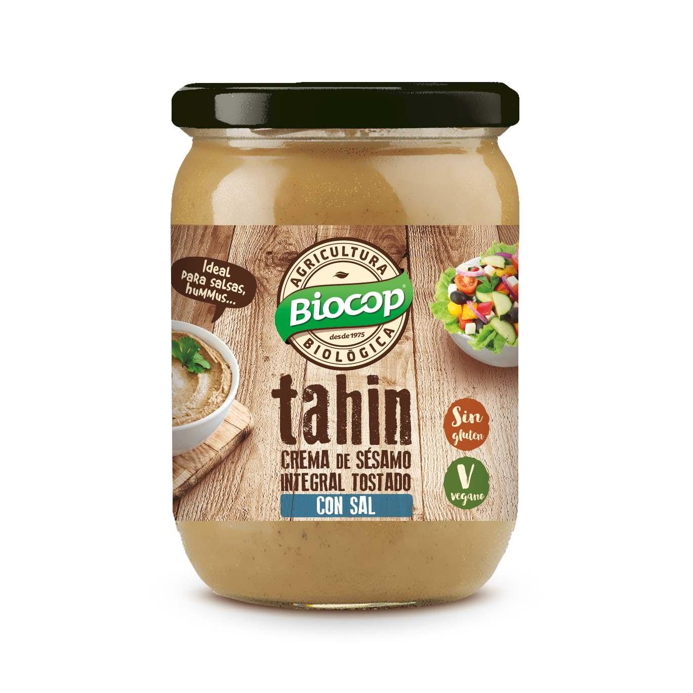 Tahin Integral Tostado con Sal Biocop