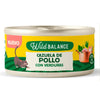 Lata completa Cazuela de Pollo para Gatos Wild Balance 80gr
