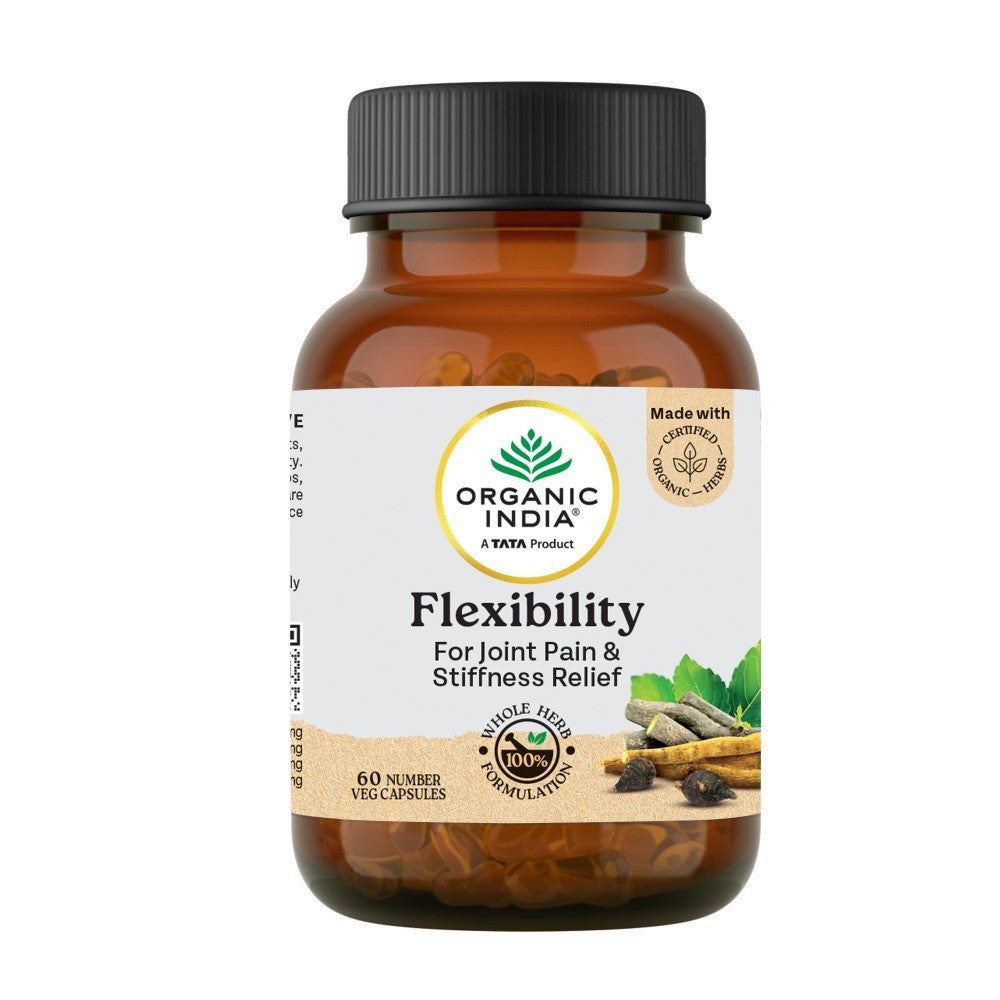 Complete Flexibility Suplemento Ayurveda Orgánico Organic India 90 cápsulas