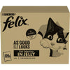 FELIX Fantastic selección sabores pescado en gelatina pack surtido sobres 120 x 85 g