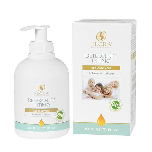 Gel íntimo Neutro con Aloe Vera Flora 250 ml