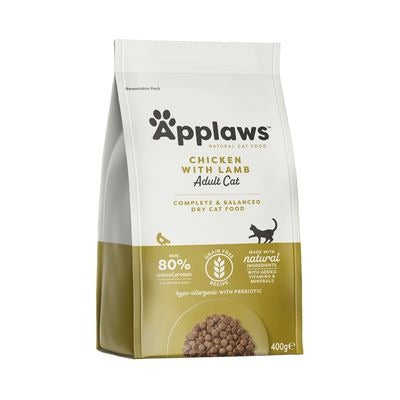 Applaws Cat Dry Pollo y Cordero 400g Pienso natural para gatitos grain free