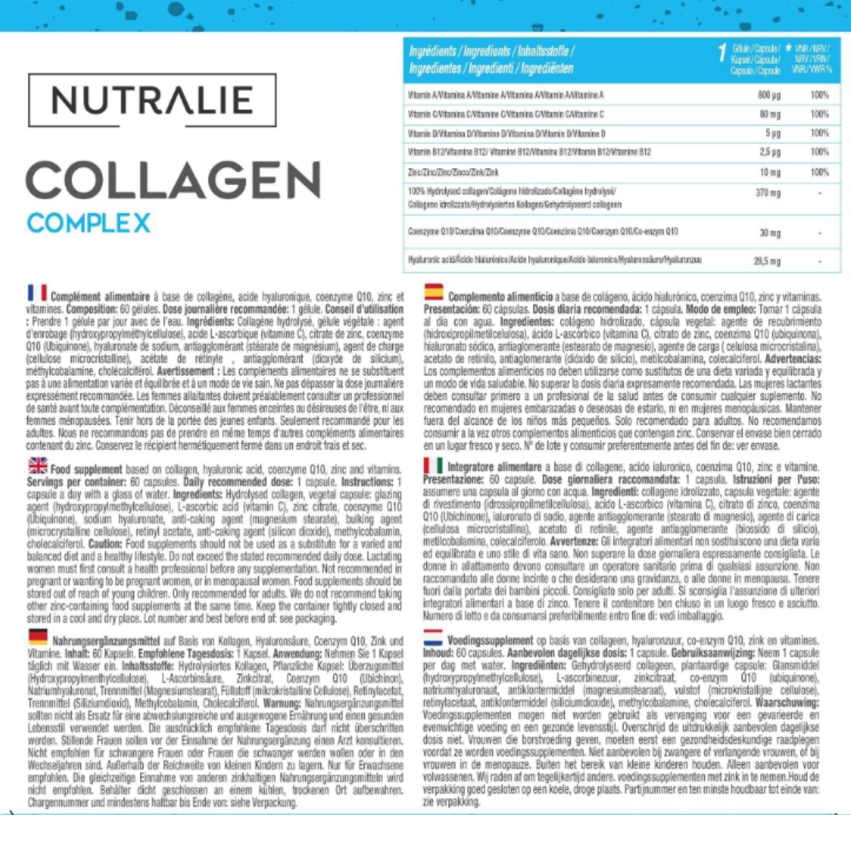 Pack 2x Colágeno Complex 60 cápsulas Nutralie