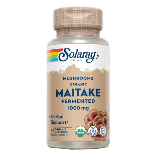 Maitake 500 mg Solaray, 60 caps